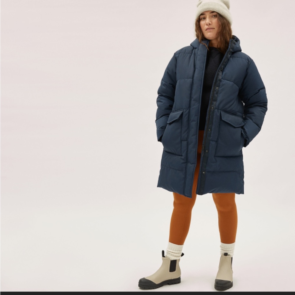 Everlane ReNew long puffer
